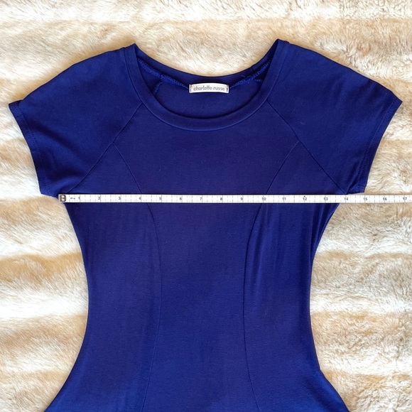 Charlotte Russe Blue/Purple Dress Size Small - Picture 6 of 7